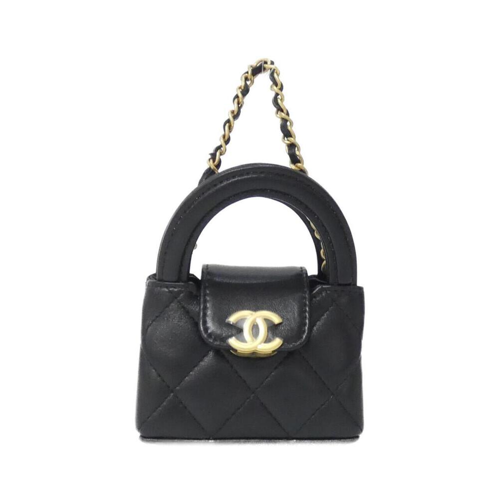 CHANEL Black Bag Charm